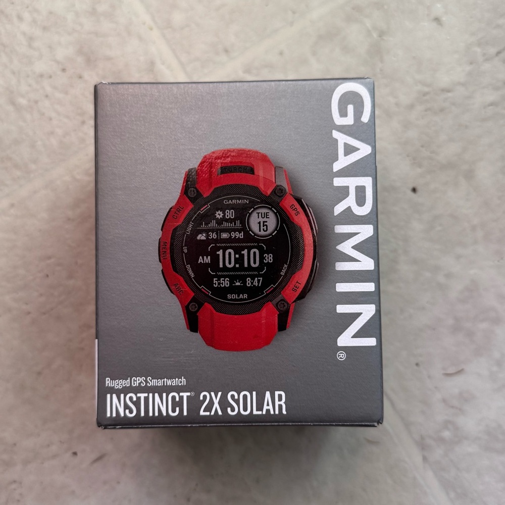 Garmin Instinct 2X Solar Rugged GPS Smartwatchtch